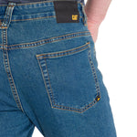 Jeans Denim Hombre Triblend Stretch Denim Skinny Azul Cat