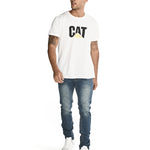 Jeans Casual Hombre Triblend Stretch Denim Skinny Azul Cat