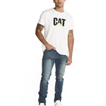 Jeans Casual Hombre Triblend Stretch Denim Skinny Azul Cat