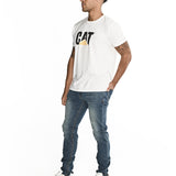 Jeans Casual Hombre Triblend Stretch Denim Skinny Azul Cat