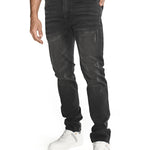 Jeans Casual Hombre Triblend Stretch Denim Skinny Gris Cat