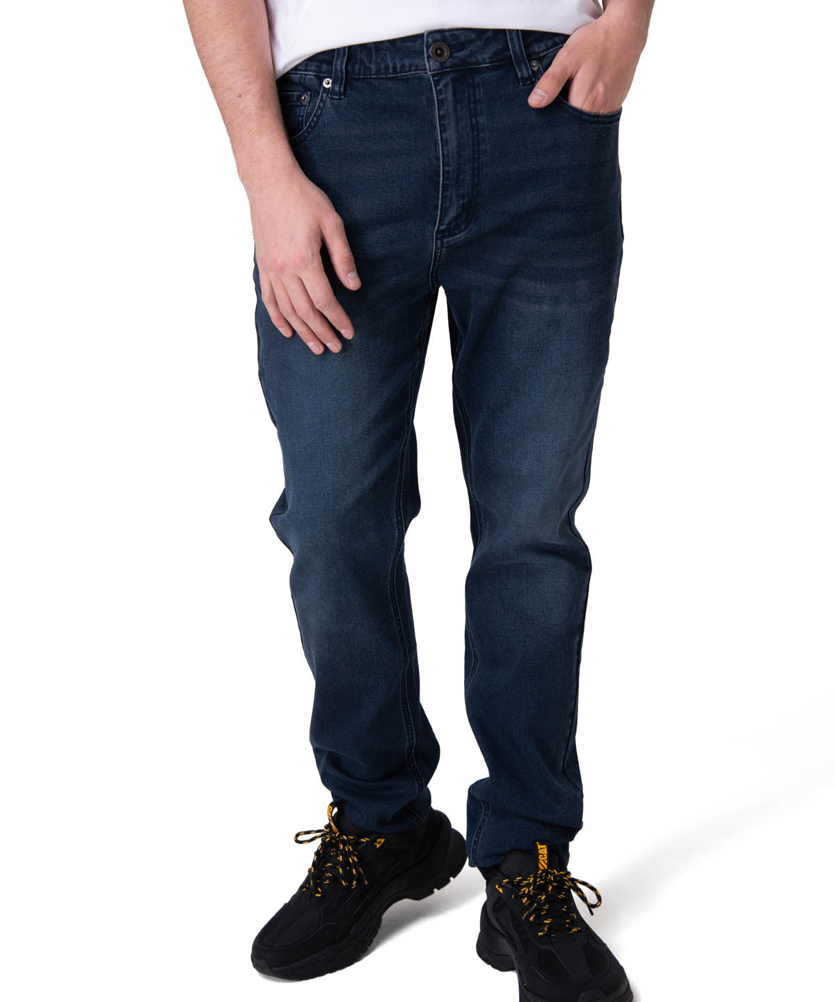 Jeans Hombre Triblend Stretch Den Azul