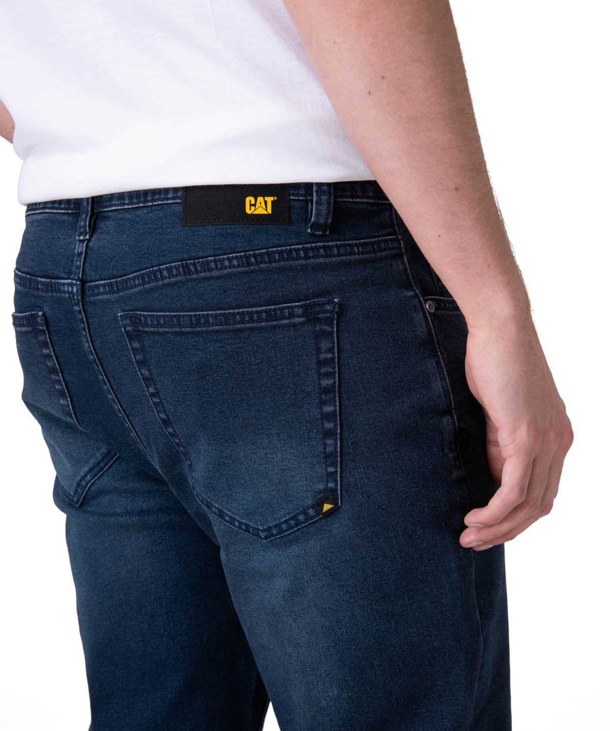 Jeans Hombre Triblend Stretch Den Azul