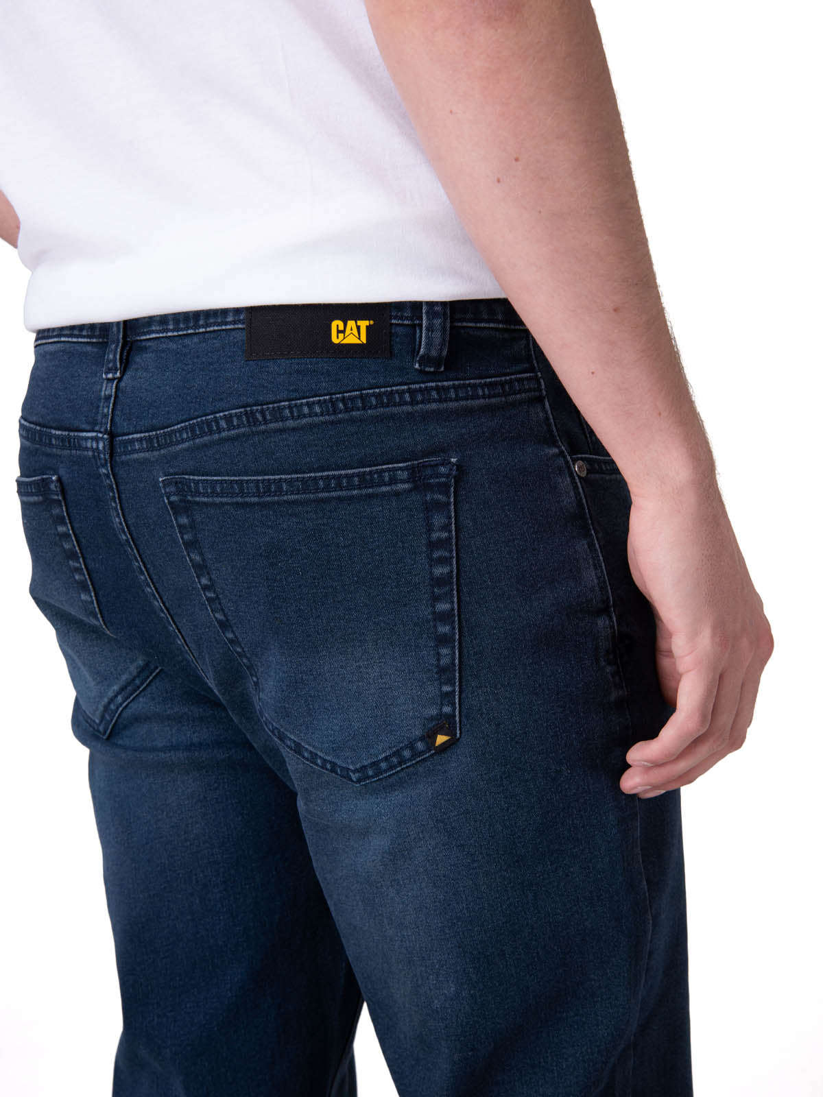 Jeans Hombre Triblend Stretch Den Azul