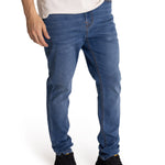 Jeans Stretch Hombre Denim Skinny Azul CAT