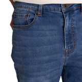 Jeans Stretch Hombre Denim Skinny Azul CAT