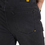 Jeans Stretch Hombre Denim Skinny Negro CAT