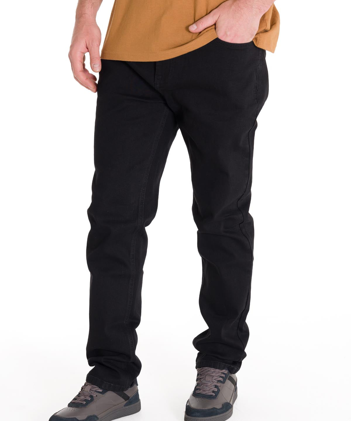 Jeanse Slim Hombre Triblend Negro Cat