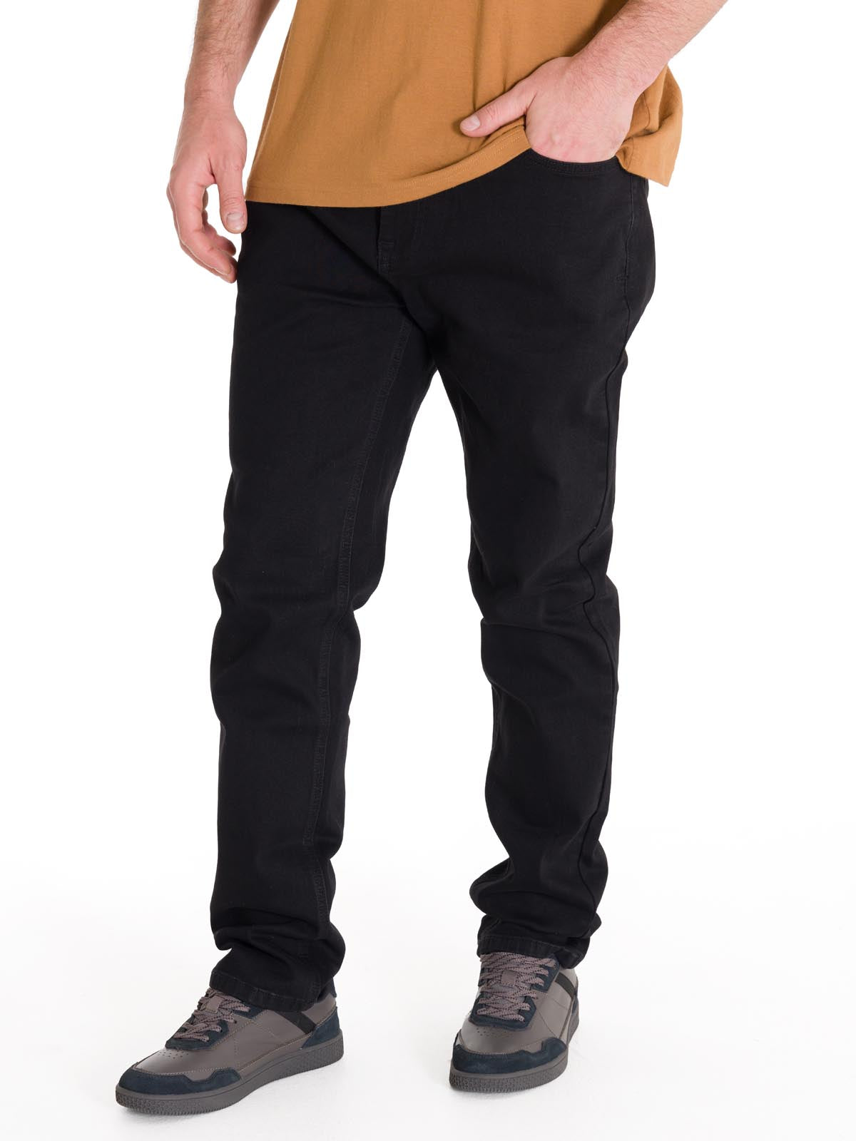 Jeanse Slim Hombre Triblend Negro Cat