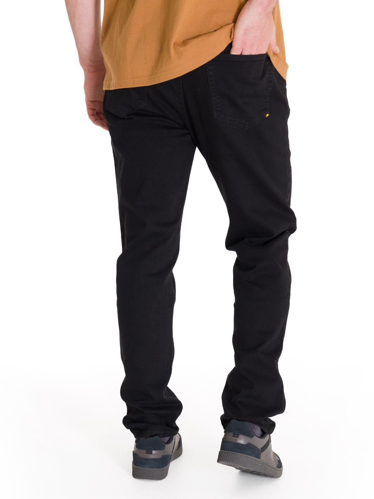 Jeanse Slim Hombre Triblend Negro Cat