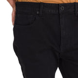 Jeanse Slim Hombre Triblend Negro Cat