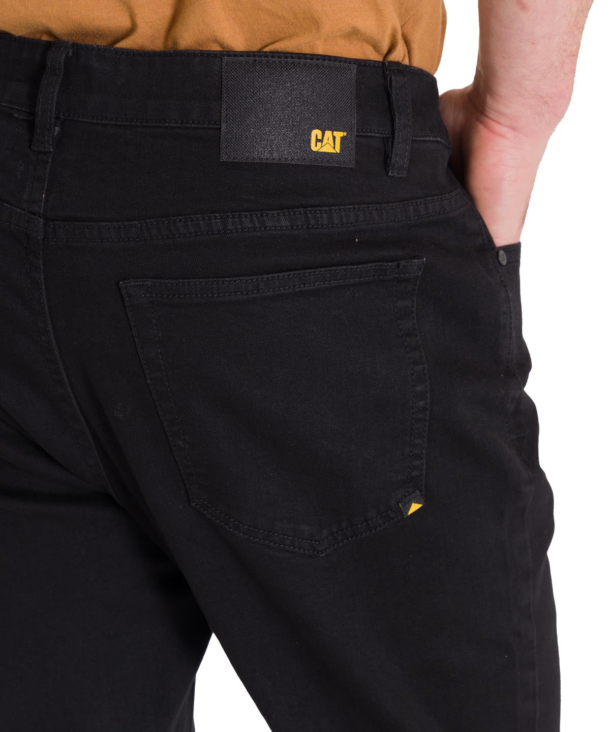Jeanse Slim Hombre Triblend Negro Cat