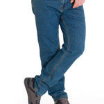 Jeans Casual Hombre Triblend Stretch Denim Slim Azul Cat