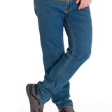 Jeans Casual Hombre Triblend Stretch Denim Slim Azul Cat