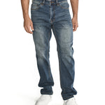 Jeans Casual Hombre Triblend Stretch Denim Slim Azul Cat
