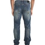 Jeans Casual Hombre Triblend Stretch Denim Slim Azul Cat