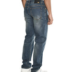 Jeans Casual Hombre Triblend Stretch Denim Slim Azul Cat