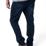 Jeans Slim Hombre Triblend Stretch Azul Oscuro Cat