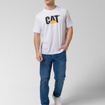 Jeans Stretch Hombre Denim Straight Negro CAT