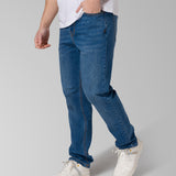 Jeans Stretch Hombre Denim Straight Negro CAT