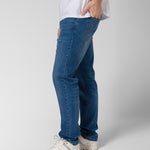 Jeans Stretch Hombre Denim Straight Negro CAT