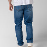 Jeans Stretch Hombre Denim Straight Negro CAT