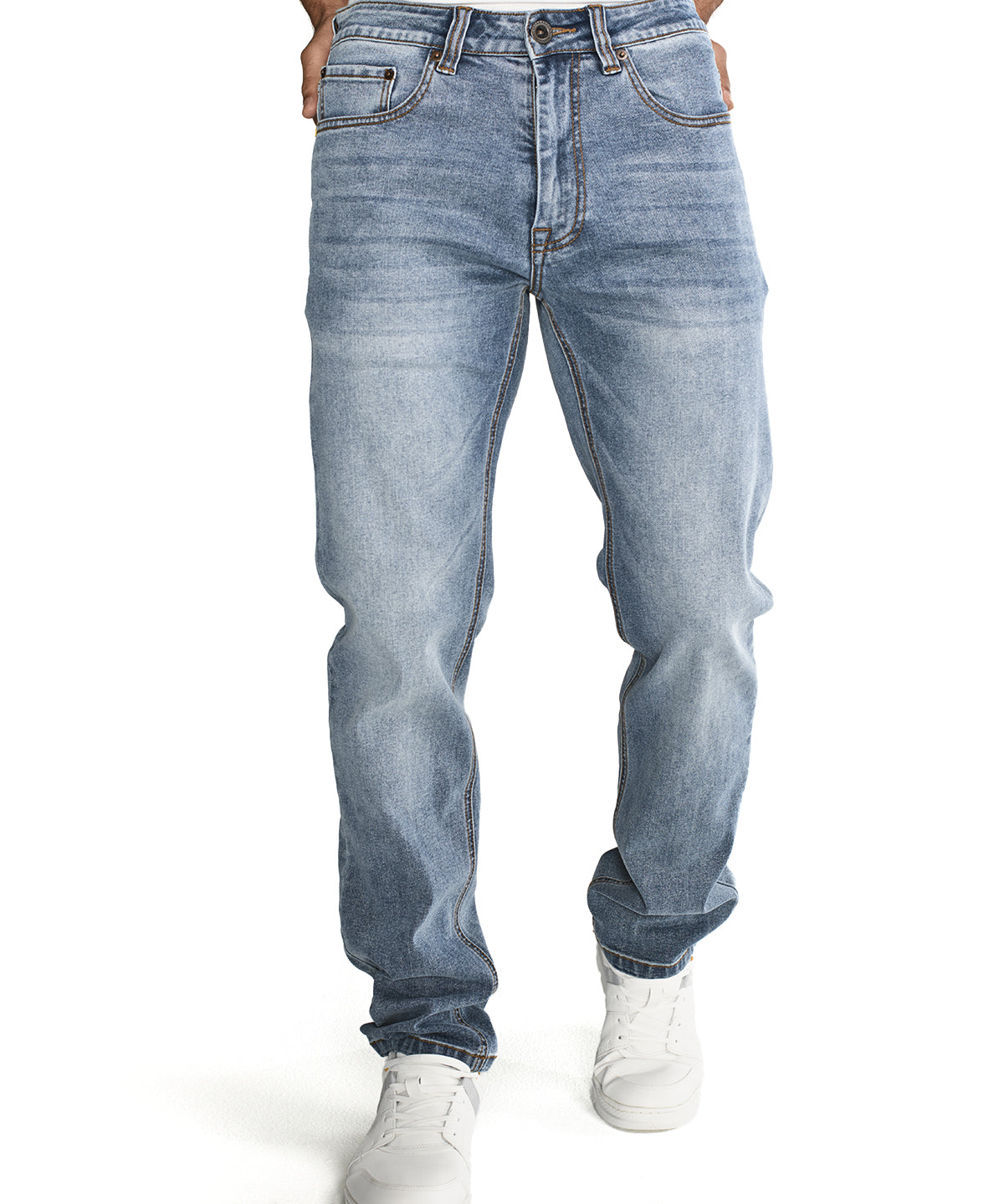 Jeans Denim Hombre Triblend Stretch Denim Slim Gris Cat