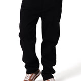 Pantalon Hombre Triblend Stretch Den Negro