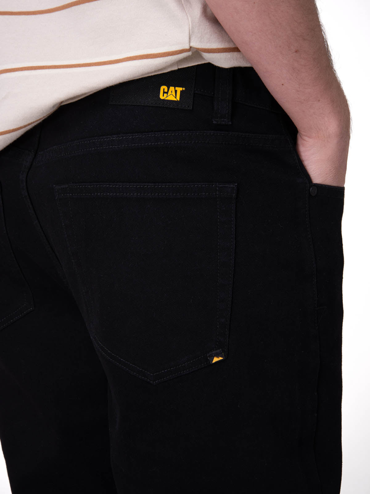 Pantalon Hombre Triblend Stretch Den Negro