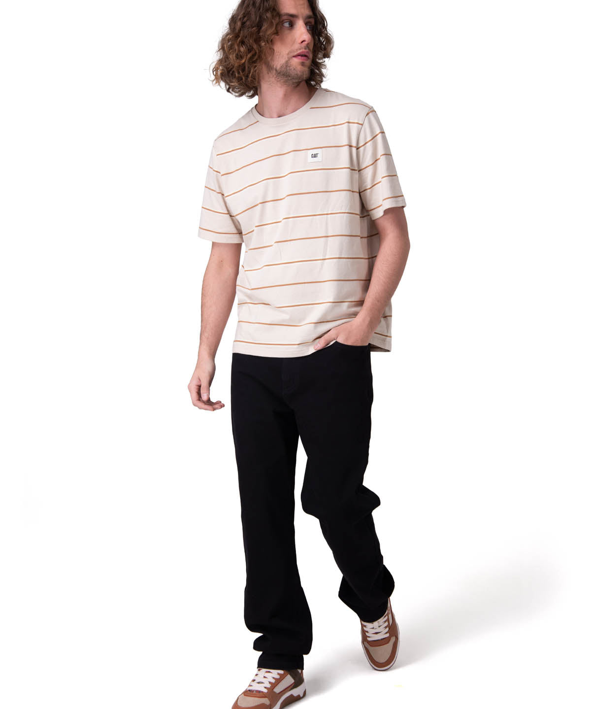 Pantalon Hombre Triblend Stretch Den Negro
