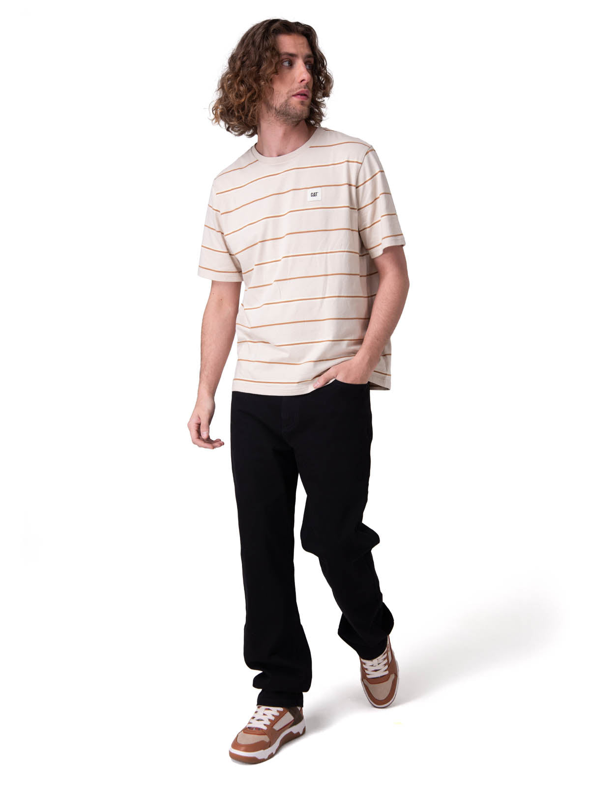 Pantalon Hombre Triblend Stretch Den Negro