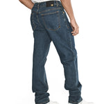 Jeans Casual Hombre Triblend Stretch Denim Straight Azul Cat
