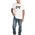 Jeans Casual Hombre Triblend Stretch Denim Straight Azul Cat