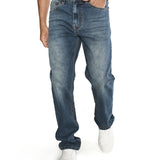 Jeans Casual Hombre Triblend Stretch Denim Straight Azul Cat
