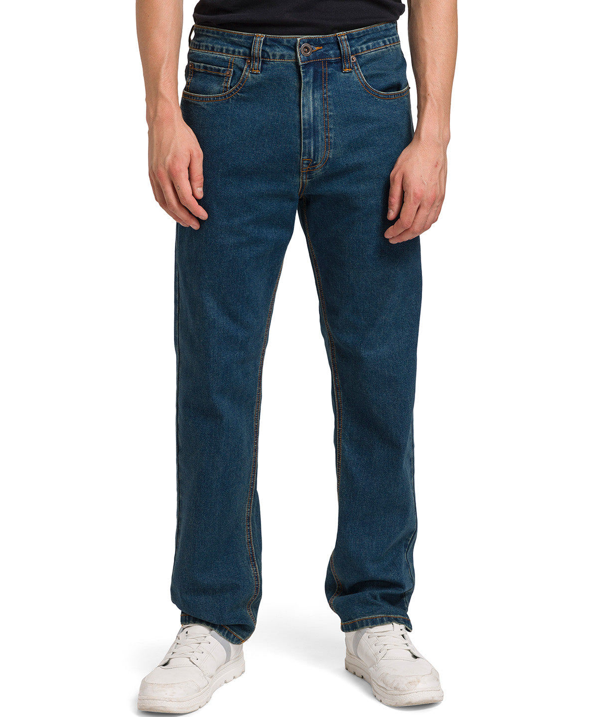 Jeans Hombre CAT Triblend Stretch Straight Vintage Dark Wash