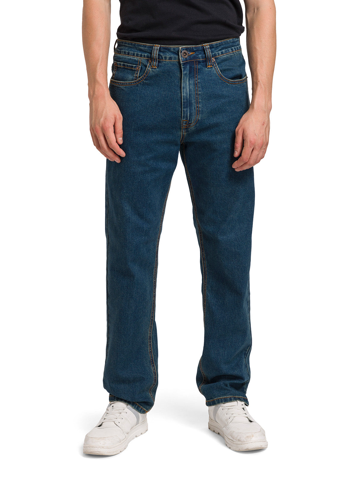 Jeans Hombre CAT Triblend Stretch Straight Vintage Dark Wash