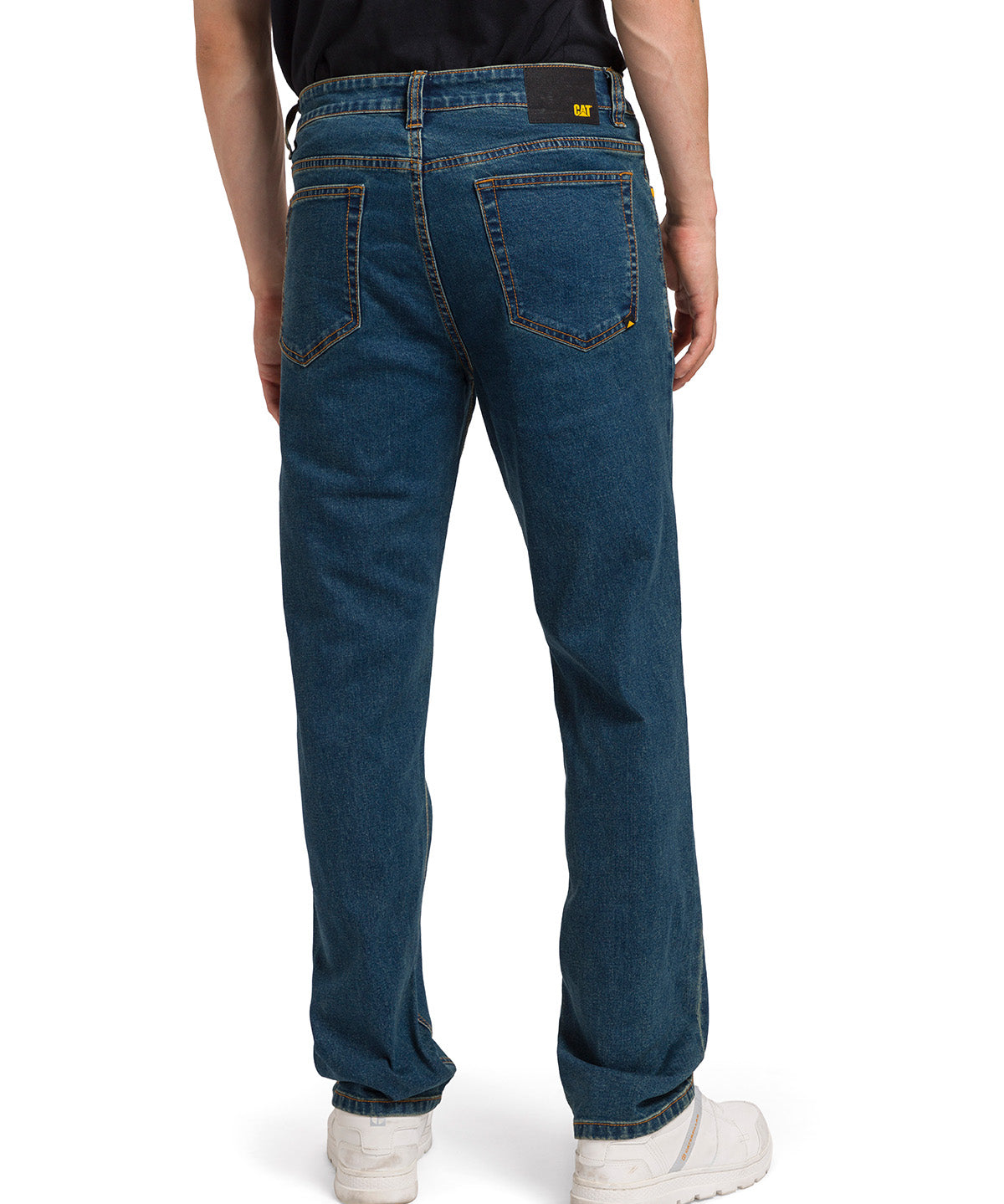 Jeans Hombre CAT Triblend Stretch Straight Vintage Dark Wash