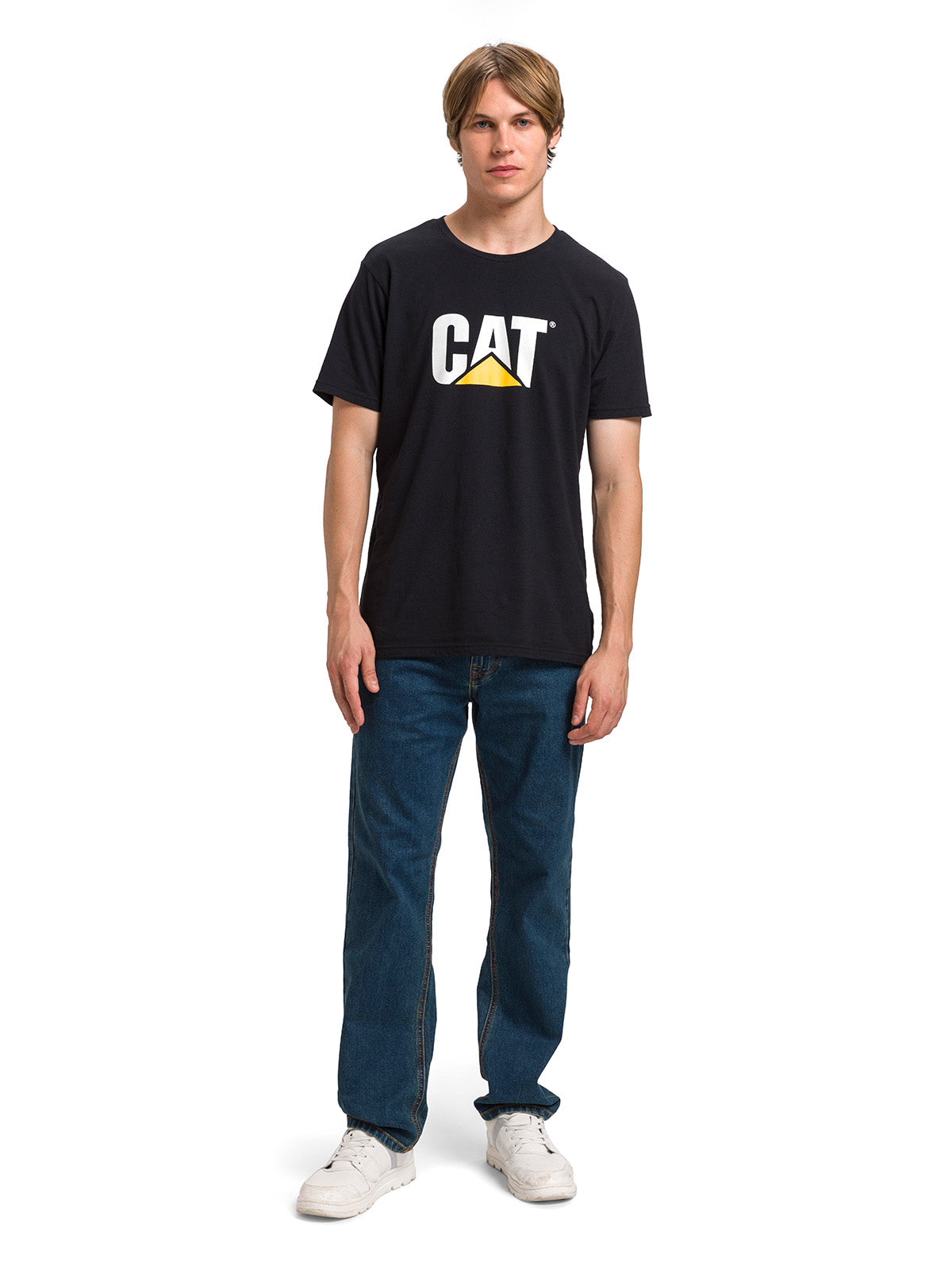 Jeans Hombre CAT Triblend Stretch Straight Vintage Dark Wash CAT