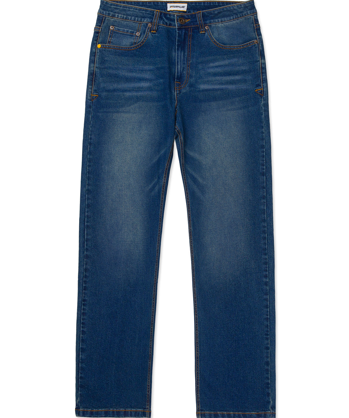 Jeans Hombre CAT Triblend Stretch Straight Vintage Dark Wash
