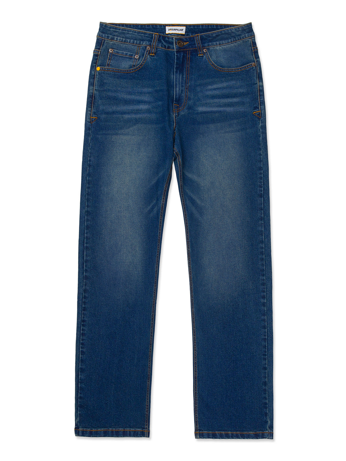 Jeans Hombre CAT Triblend Stretch Straight Vintage Dark Wash