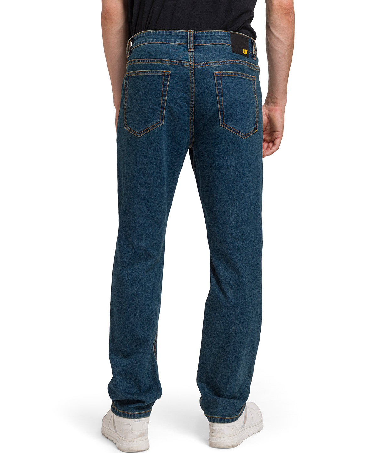 Jeans Hombre CAT Triblend Stretch Straight Vintage Dark Wash CAT