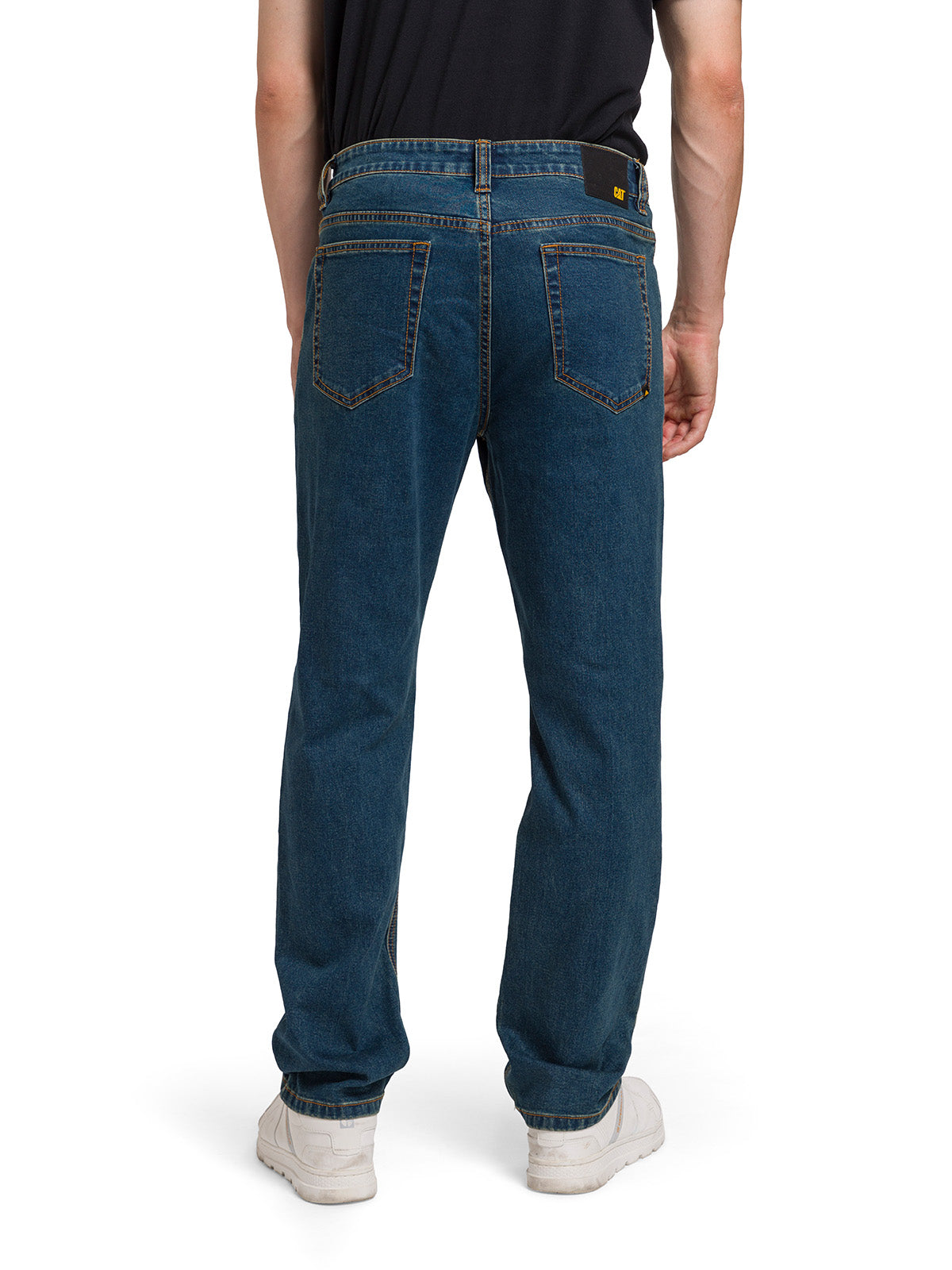 Jeans Hombre CAT Triblend Stretch Straight Vintage Dark Wash CAT