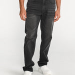 Jeans Rectos Hombre Tribllend Stretch Gris Cat