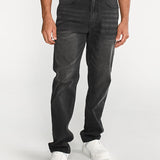 Jeans Rectos Hombre Tribllend Stretch Gris Cat