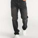 Jeans Rectos Hombre Tribllend Stretch Gris Cat