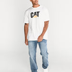 Jeans Rectos Hombre Tribllend Stretch Azul Claro Cat