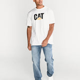 Jeans Rectos Hombre Tribllend Stretch Azul Claro Cat