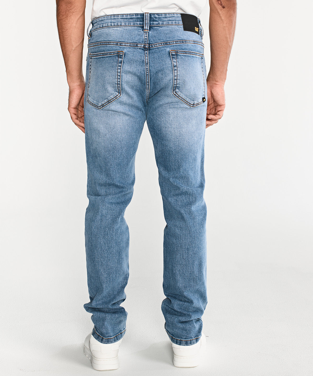 Jeans Hombre CAT Eco Stretch Slim Verde