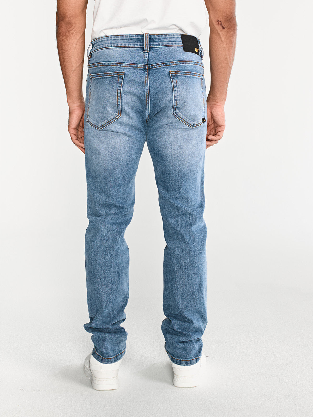 Jeans Hombre CAT Eco Stretch Slim Verde