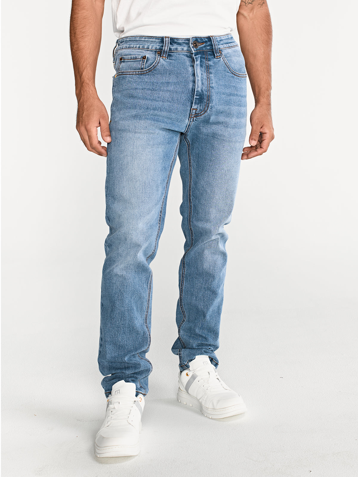 Jeans Hombre CAT Eco Stretch Slim Verde